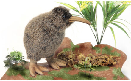 pluche kiwi - snipstruisen - knuffel - 28 cm