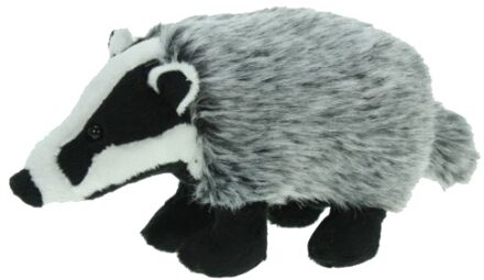 Pluche knuffel das - 24 cm - knuffeldieren - Speelgoed