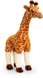 Pluche knuffel dier giraffe 50 cm - Knuffeldier Multikleur