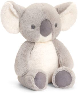 Pluche knuffel dier koala - grijs - 25 cm - Knuffelbeesten speelgoed - Knuffeldier Multikleur