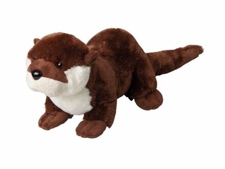 pluche knuffel dier Otter - bruin - 30 cm - Otters - Knuffel zeedieren