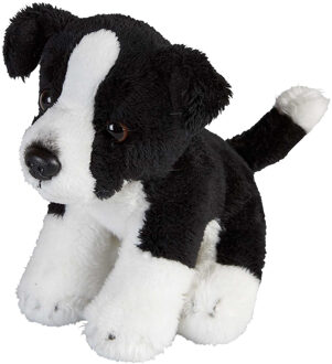 Pluche knuffel dieren Border Collie hond van 15 cm