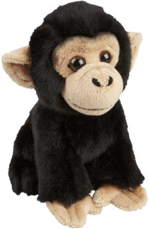 Pluche knuffel dieren Chimpansee aap 18 cm