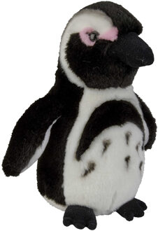 Pluche knuffel dieren Humboldt Pinguin van 18 cm Multi