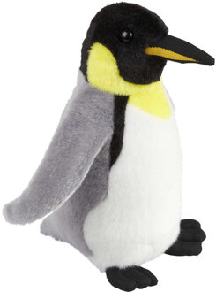 Pluche knuffel dieren Konings Pinguin van 18 cm - Vogel knuffels Multikleur