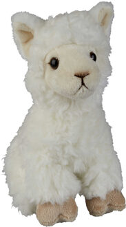 Pluche knuffel dieren Lama 18 cm - Knuffeldier Multikleur