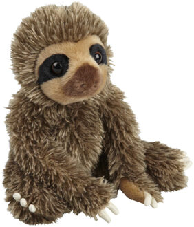 Pluche knuffel dieren Luiaard 18 cm Multi