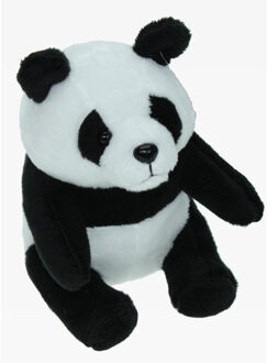 Pluche knuffel dieren Panda beer van 16 cm - Knuffeldier Multikleur