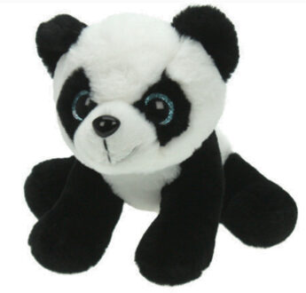 Pluche knuffel dieren Panda beer van 25 cm - Knuffeldier Multikleur