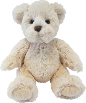 Pluche knuffel dieren teddy beer beige 19 cm