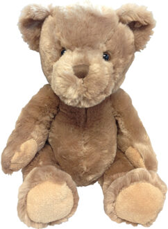 Pluche knuffel dieren teddy beer bruin 39 cm