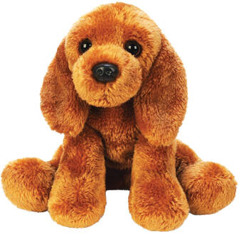 Pluche Knuffel Dieren Tekkel Hond 13 Cm - Knuffel Huisdieren Multikleur