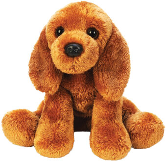 Pluche knuffel dieren Tekkel hond 13 cm