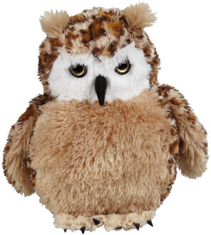 Pluche knuffel dieren Uil vogel van 30 cm