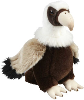 Pluche knuffel dieren Vale Gier roofvogel van 18 cm - Vogel knuffels Multikleur