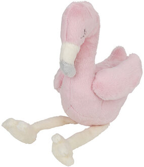 Pluche knuffel flamingo vogel van 20 cm - Vogel knuffels Roze