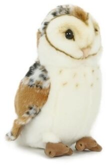 Pluche Knuffel kerkuil - knuffel kerkuil - pluche stof - 20 cm