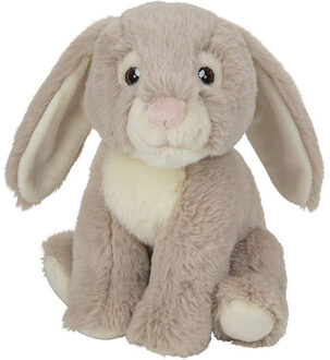 Pluche knuffel konijn van 19 cm