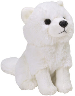Pluche knuffel Poolvos van 13 cm - Knuffeldier Multikleur