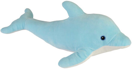 Pluche knuffel zeedieren Dolfijn van 33 cm