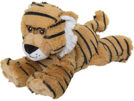 Pluche knuffeldier tijger 22 cm Multi