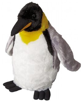 Pluche koningspinguins 30 cm - Vogel knuffels Multikleur