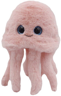 Pluche Kwal knuffel - 28 cm - speelgoed knuffelbeesten - zeedieren - Kwallen