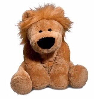 Pluche leeuw knuffel 30 cm - Knuffeldier Bruin