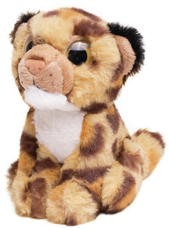 Pluche Luipaard knuffeldier van 13 cm