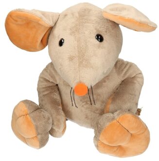 Pluche Muis Eddi Knuffel 58 Cm - Knuffel Huisdieren