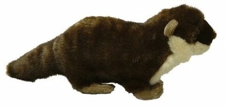 Pluche otter knuffel dier van 25 cm - Knuffel zeedieren Bruin