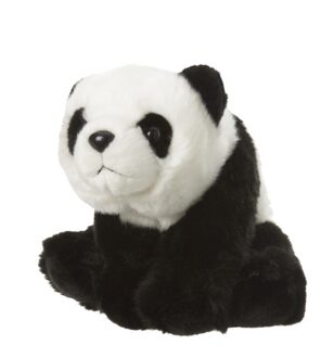 Pluche panda beer knuffel 22 cm - Knuffeldier Multikleur