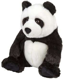 Pluche Panda knuffeldier van 25 cm - Knuffeldier Multikleur