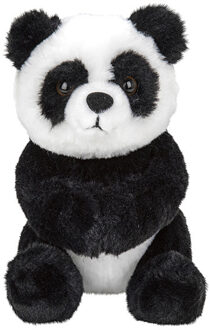 Pluche Pandabeer - knuffelbeer - 18 cm - beren knuffels - speelgoed Multi