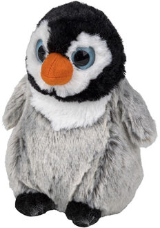 Pluche Pinguin kuiken knuffeldier van 14 cm Multi