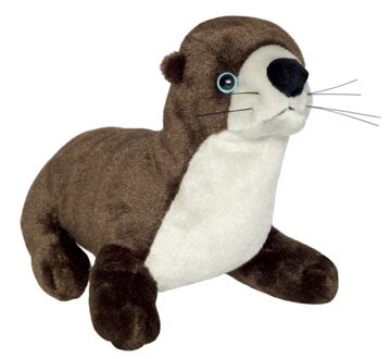 Pluche rivierotter knuffel 33 cm