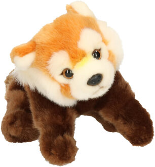 Pluche rode panda knuffel 37 cm