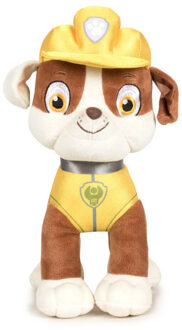 Pluche Rubble Paw Patrol Classic New Style knuffel hondje 19 cm - Knuffeldier Multikleur