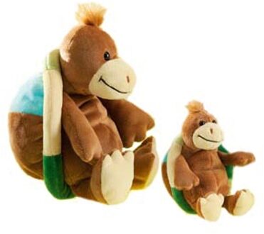 Pluche schildpadden knuffels 17 cm