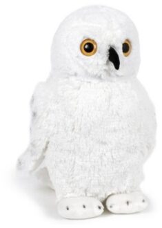 Pluche sneeuwuil wit knuffel vogel 33 cm knuffeldieren - Vogel knuffels