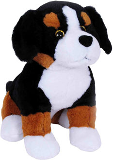 Pluche speelgoed knuffeldier Berner Sennen hond van 33 cm
