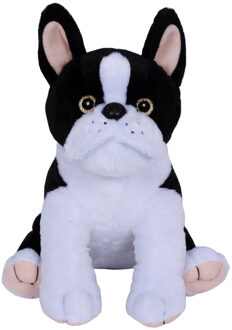 Pluche speelgoed knuffeldier French/Franse Bulldog van 32 cm - Knuffel huisdieren Multikleur