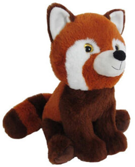 Pluche speelgoed knuffeldier Rode Panda van 23 cm