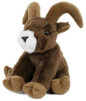 Pluche steenbok knuffel 13 cm