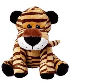 Pluche tijger knuffel / knuffeldier 20 cm - Knuffeldier Multikleur