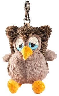 Pluche uil Eulalia knuffel sleutelhanger 10 cm