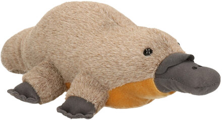 Pluche vogelbekdier knuffeldier 41 cm - Knuffeldier Multikleur