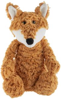 pluche vos 25cm bruin