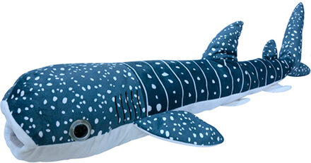 pluche walvishaai knuffeldier - zwemmend - 112 cm