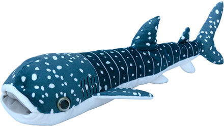 pluche walvishaai knuffeldier - zwemmend - 60 cm